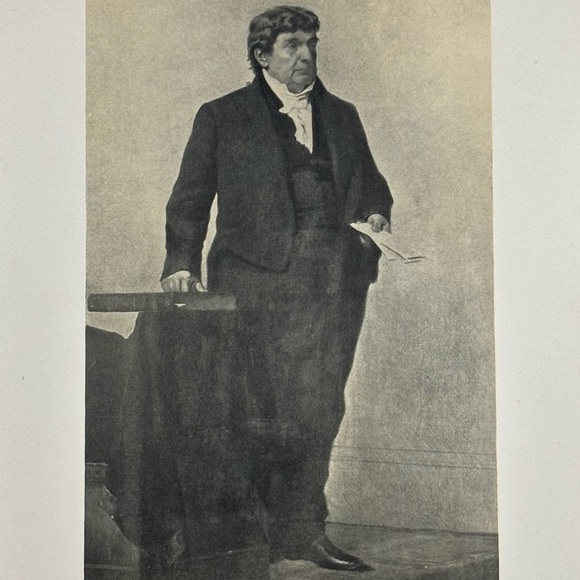 Other - William Holman Hunt PORTRAIT OF JUDGE SHAW Fine Art Print 1908 Vintage Original